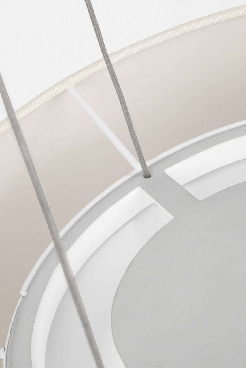 Caufield 21" Hanging Shade | Bronze | Linen Shade