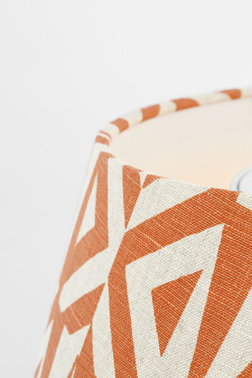 Caufield 21" Hanging Shade | Bronze | Schumacher Brick Amero Shade