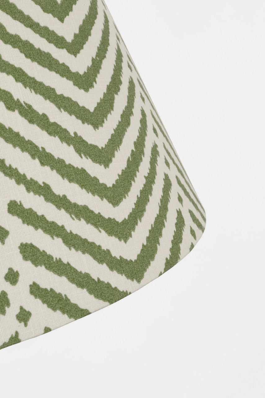 Caufield 21" Hanging Shade | Bronze | Schumacher Verde La Jolla Shade
