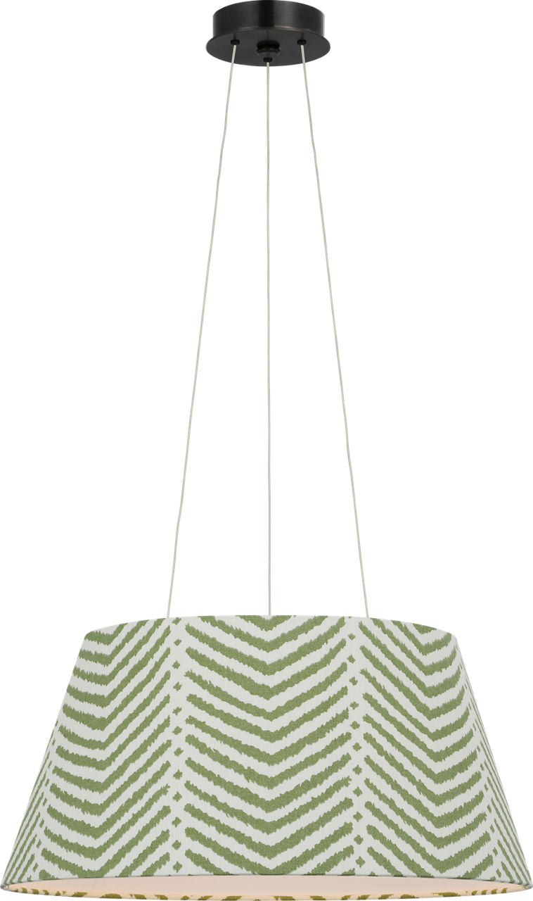 Caufield 21" Hanging Shade | Bronze | Schumacher Verde La Jolla Shade