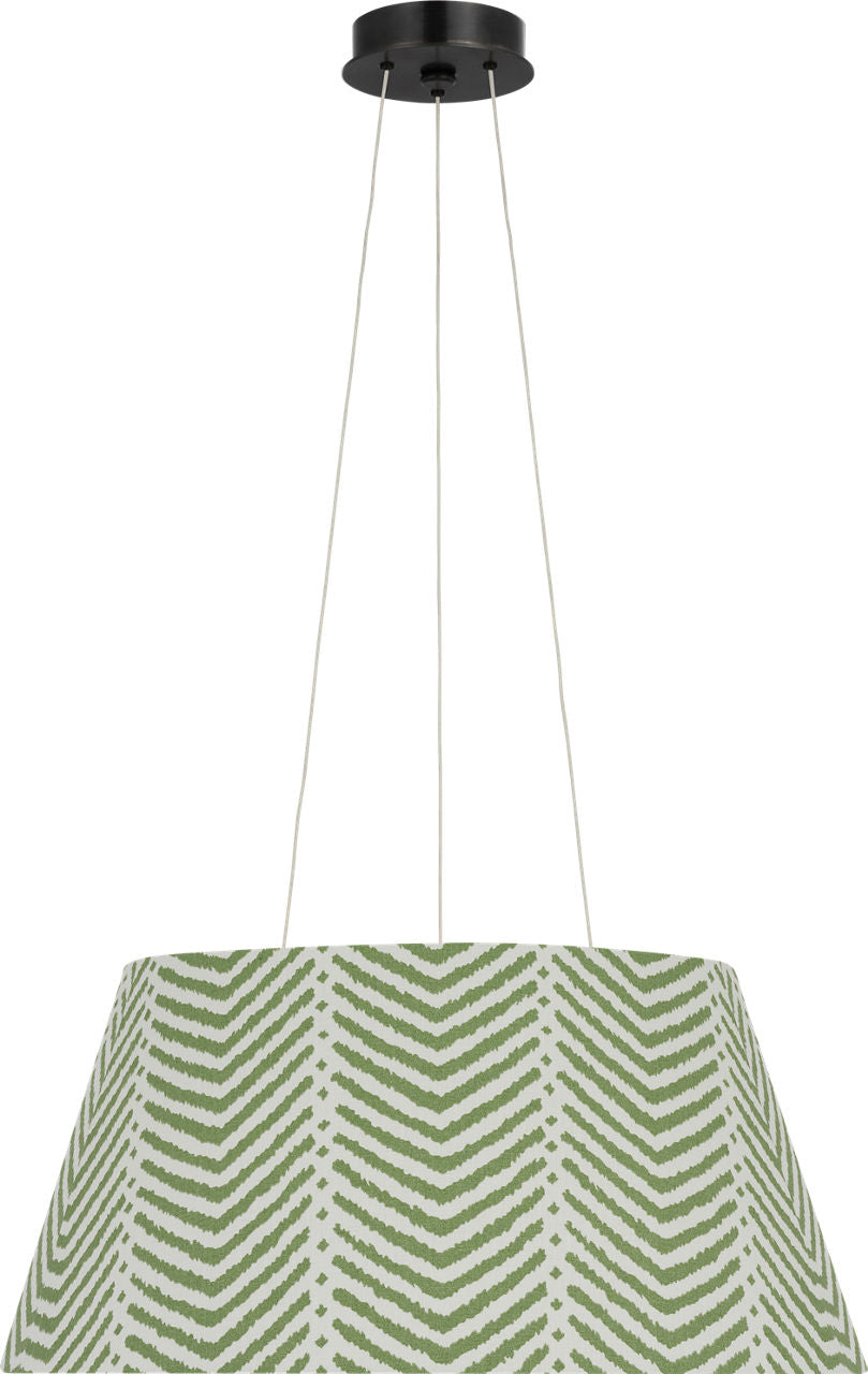 Caufield 21" Hanging Shade | Bronze | Schumacher Verde La Jolla Shade