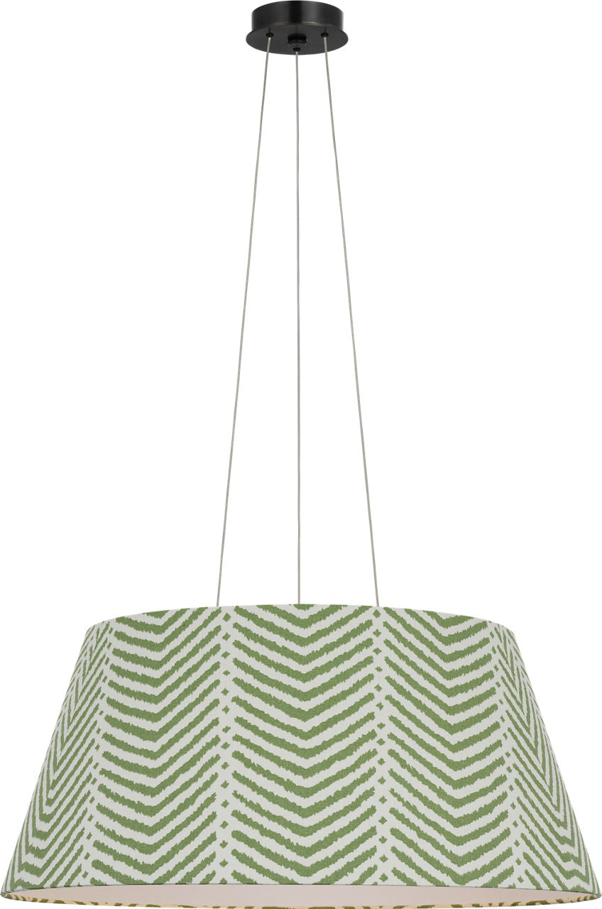Caufield 29" Hanging Shade | Bronze | Schumacher Verde La Jolla Shade