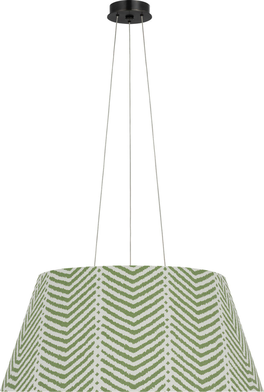 Caufield 29" Hanging Shade | Bronze | Schumacher Verde La Jolla Shade