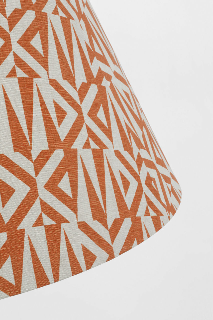 Caufield 39" Hanging Shade | Bronze | Schumacher Brick Amero Shade