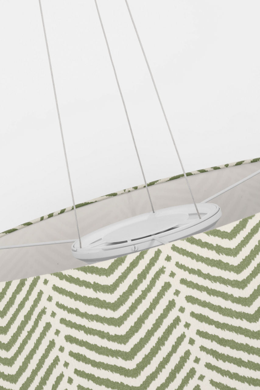 Caufield 39" Hanging Shade | Bronze | Schumacher Verde La Jolla Shade