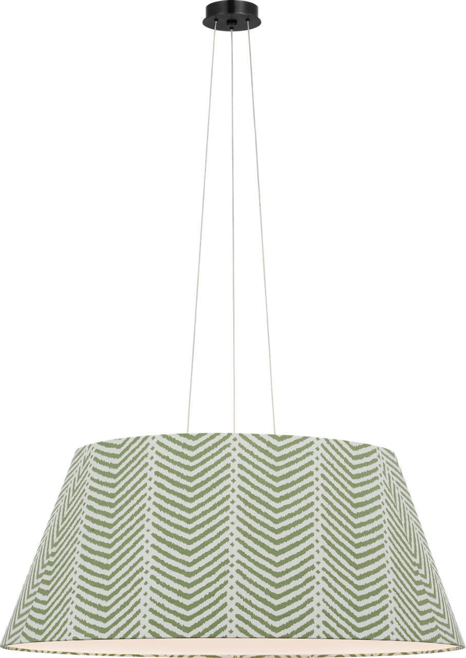 Caufield 39" Hanging Shade | Bronze | Schumacher Verde La Jolla Shade