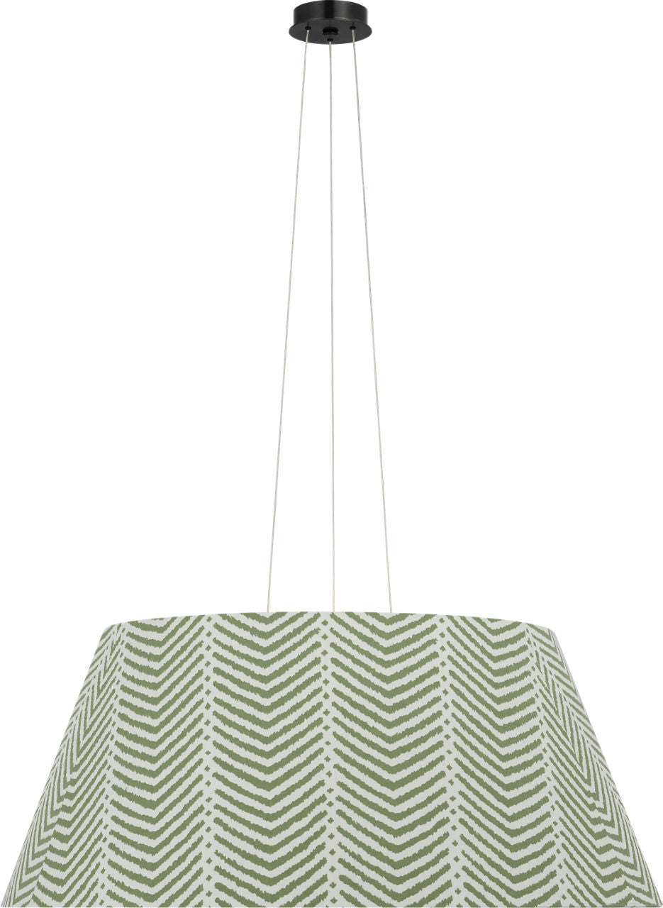 Caufield 39" Hanging Shade | Bronze | Schumacher Verde La Jolla Shade