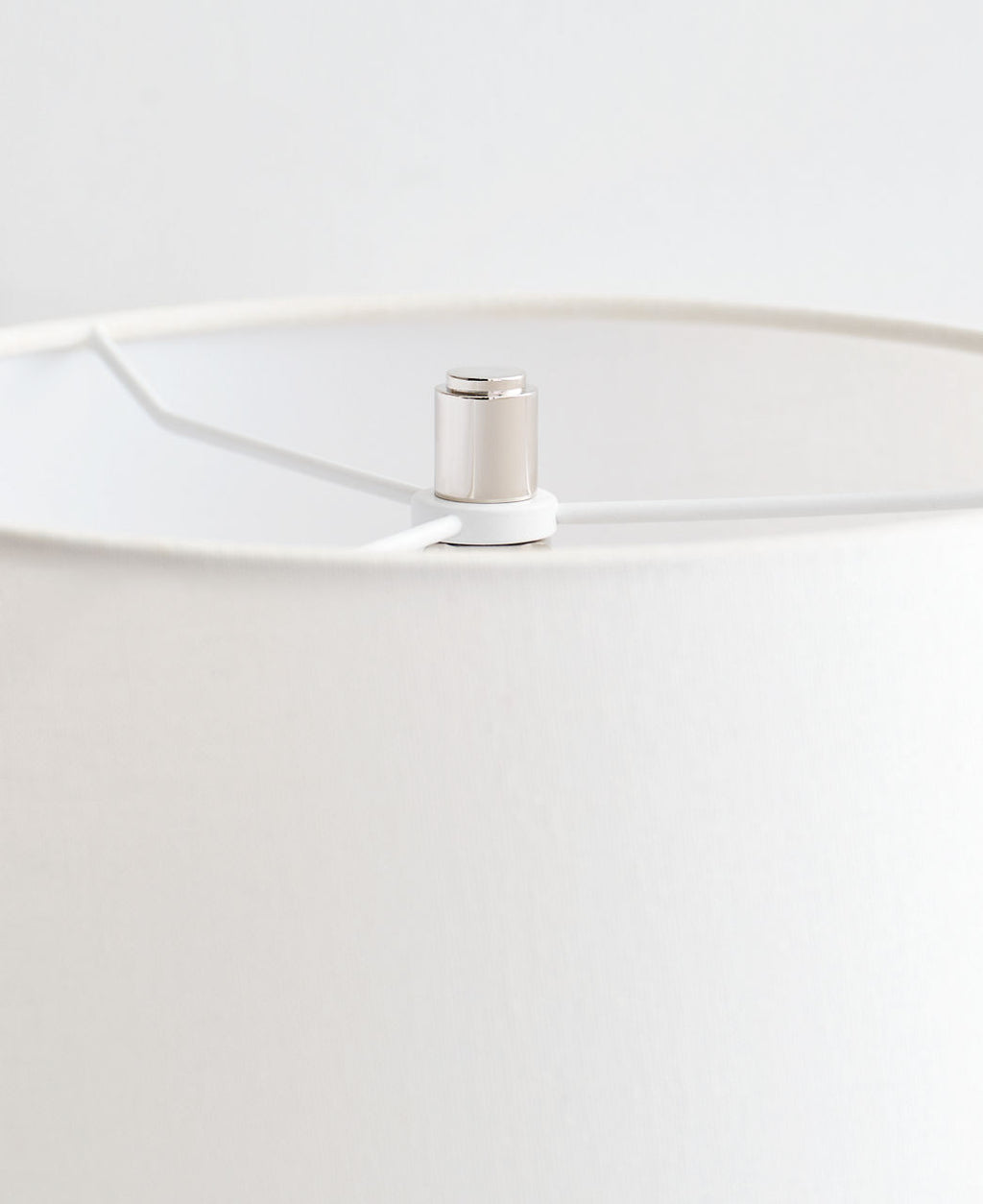 Elle Swing Arm Sconce | Polished Nickel and Black Rattan | Linen Shade