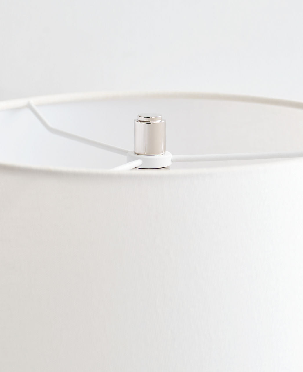 Elle Swing Arm Sconce | Polished Nickel and Black Rattan | Linen Shade