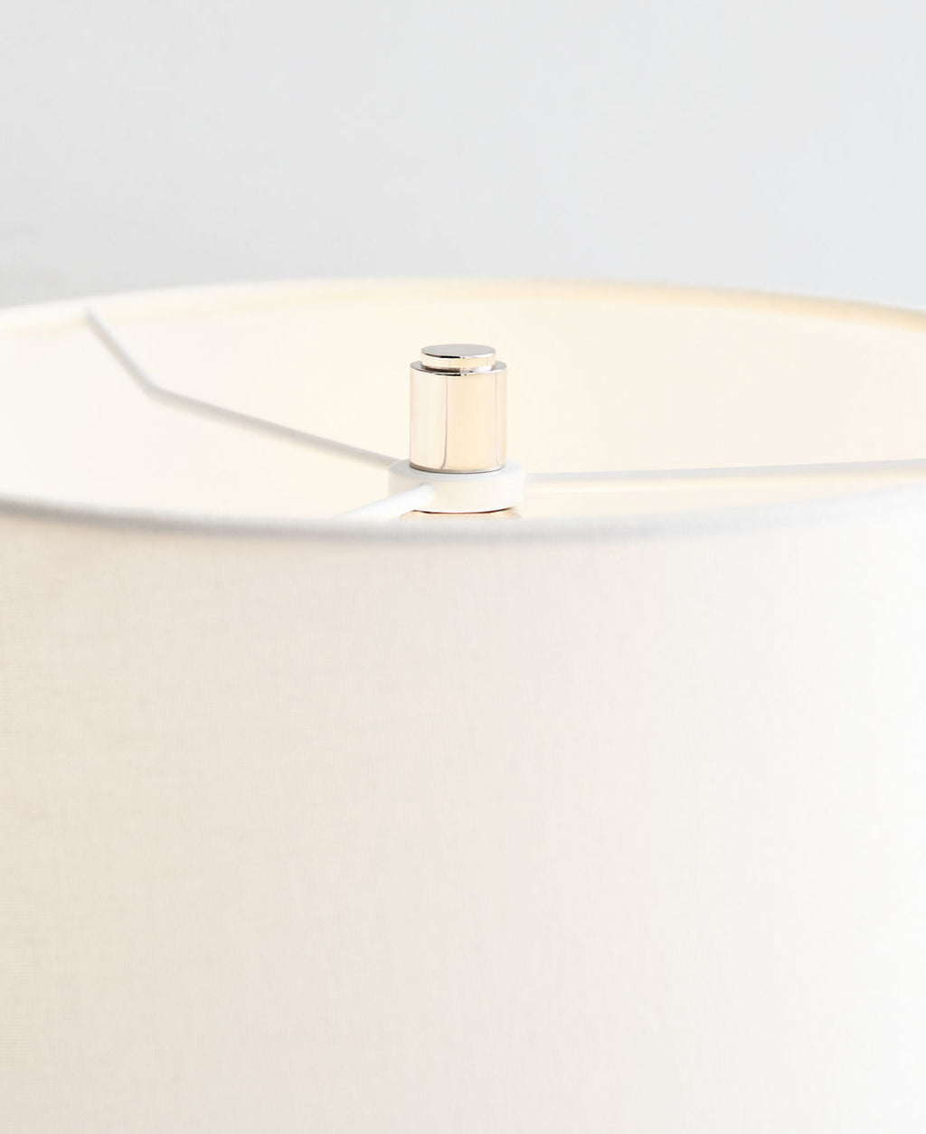 Elle Swing Arm Sconce | Polished Nickel and Black Rattan | Linen Shade