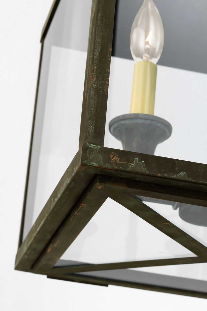 Brantley Lantern | Verdigris