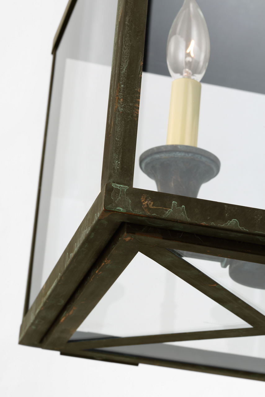 Brantley Lantern | Verdigris