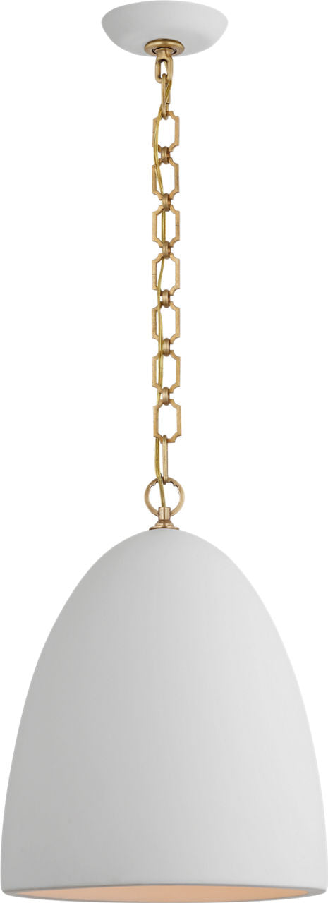 Elliot Medium Dome Pendant | Matte White
