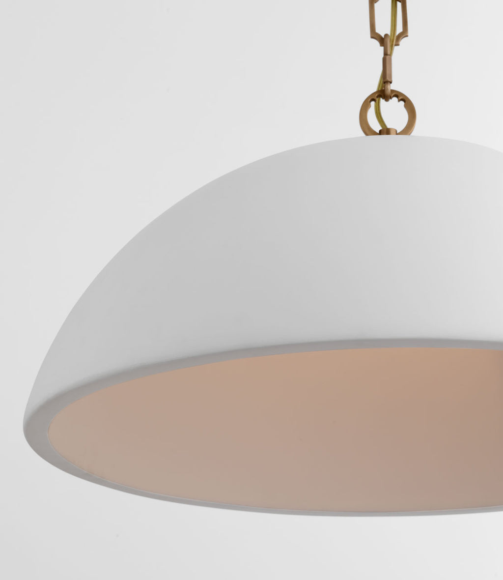 Elliot Extra Large Pendant | Matte White