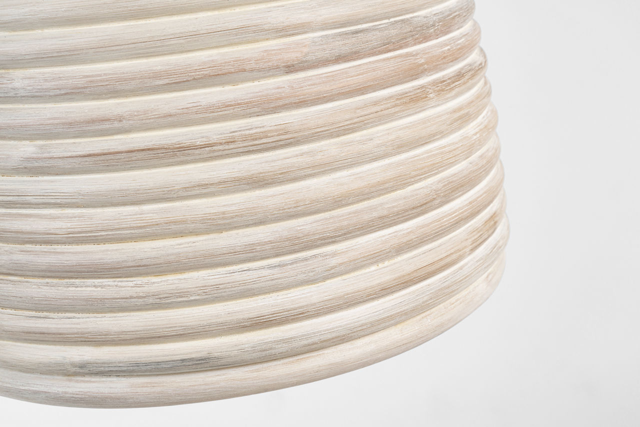 Emerson 14" Pendant | Bronze | Ash Rattan Shade