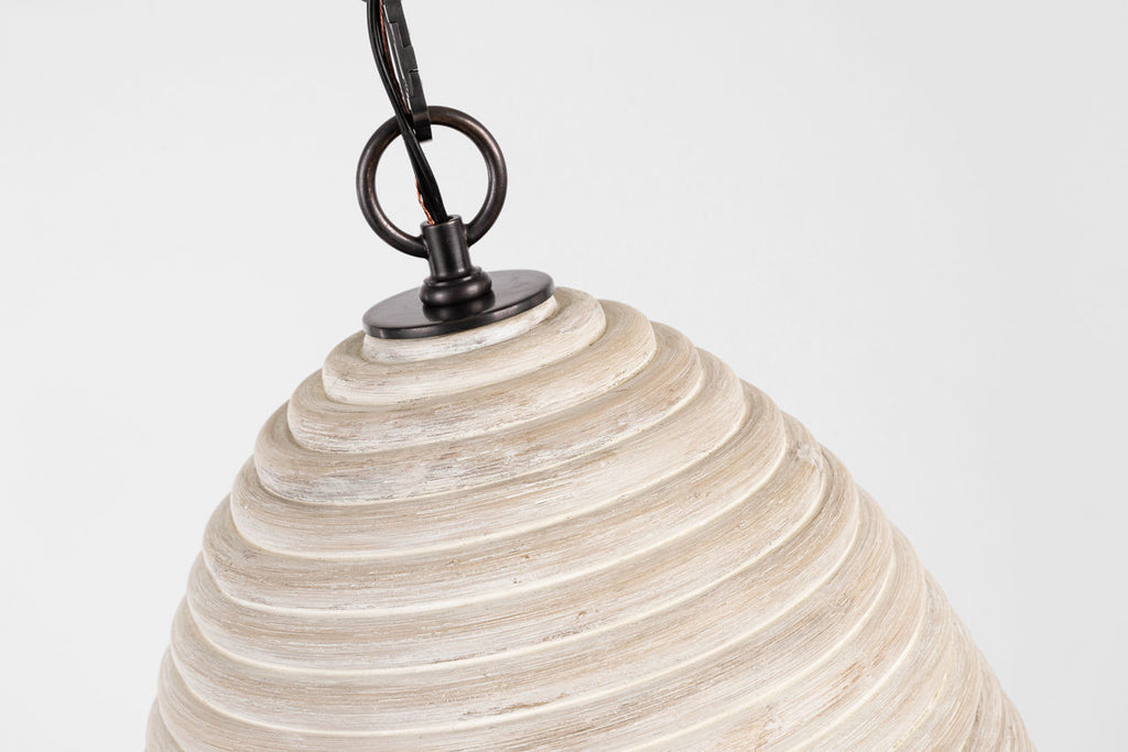 Emerson 14" Pendant | Bronze | Ash Rattan Shade
