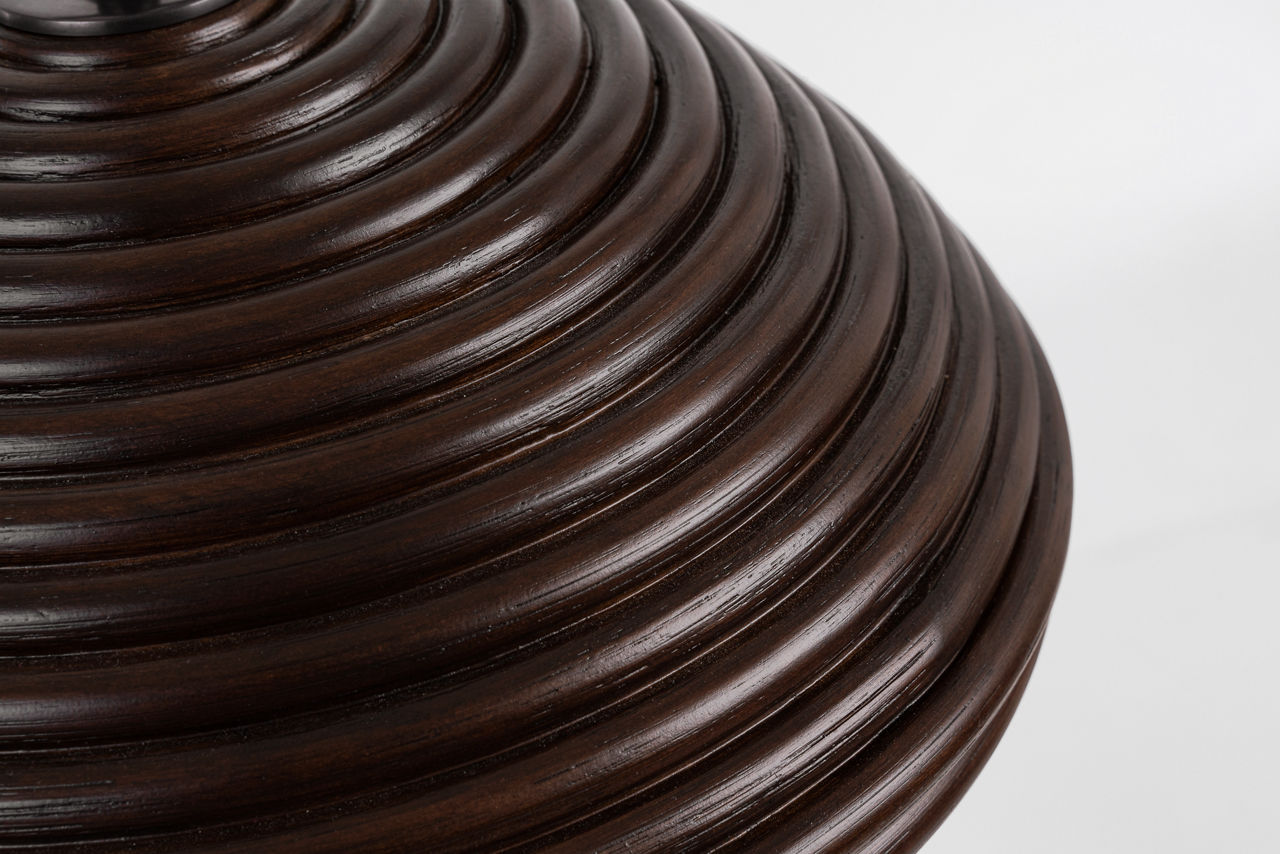Emerson 16" Pendant | Bronze | Espresso Rattan Shade