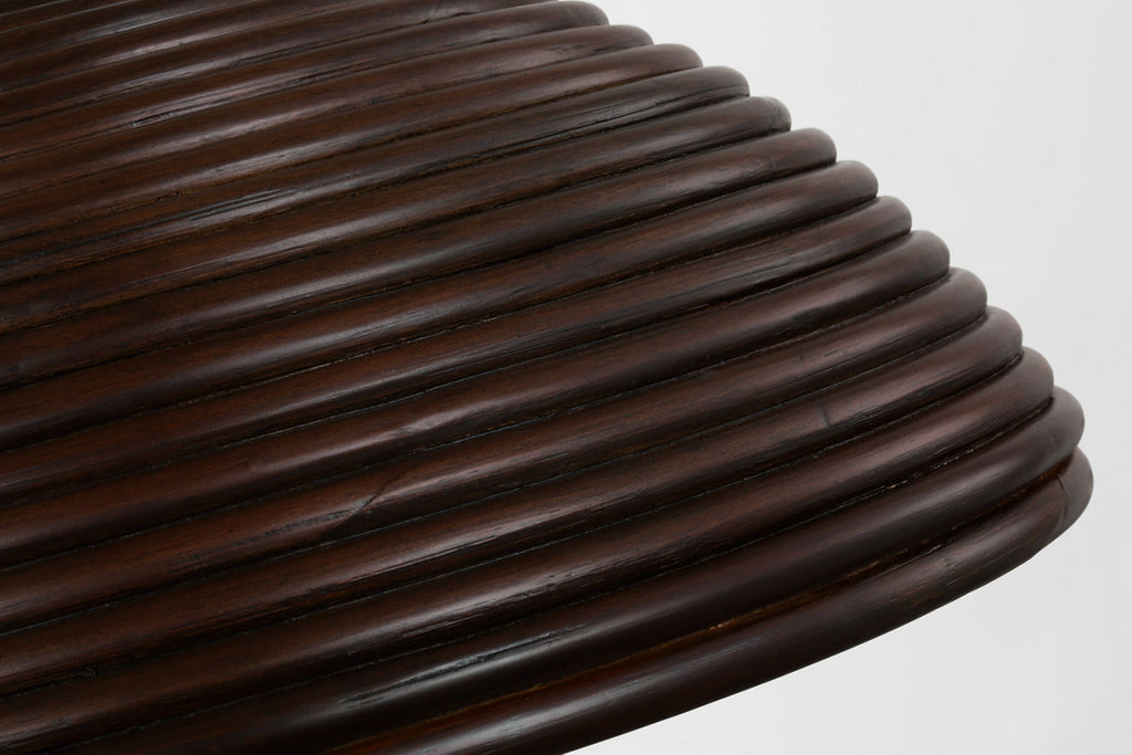 Emerson 23" Pendant | Bronze | Espresso Rattan Shade