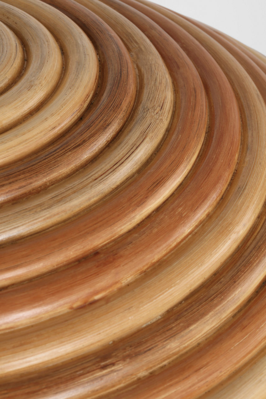 Emerson 23" Pendant | Bronze | Natural Rattan Shade