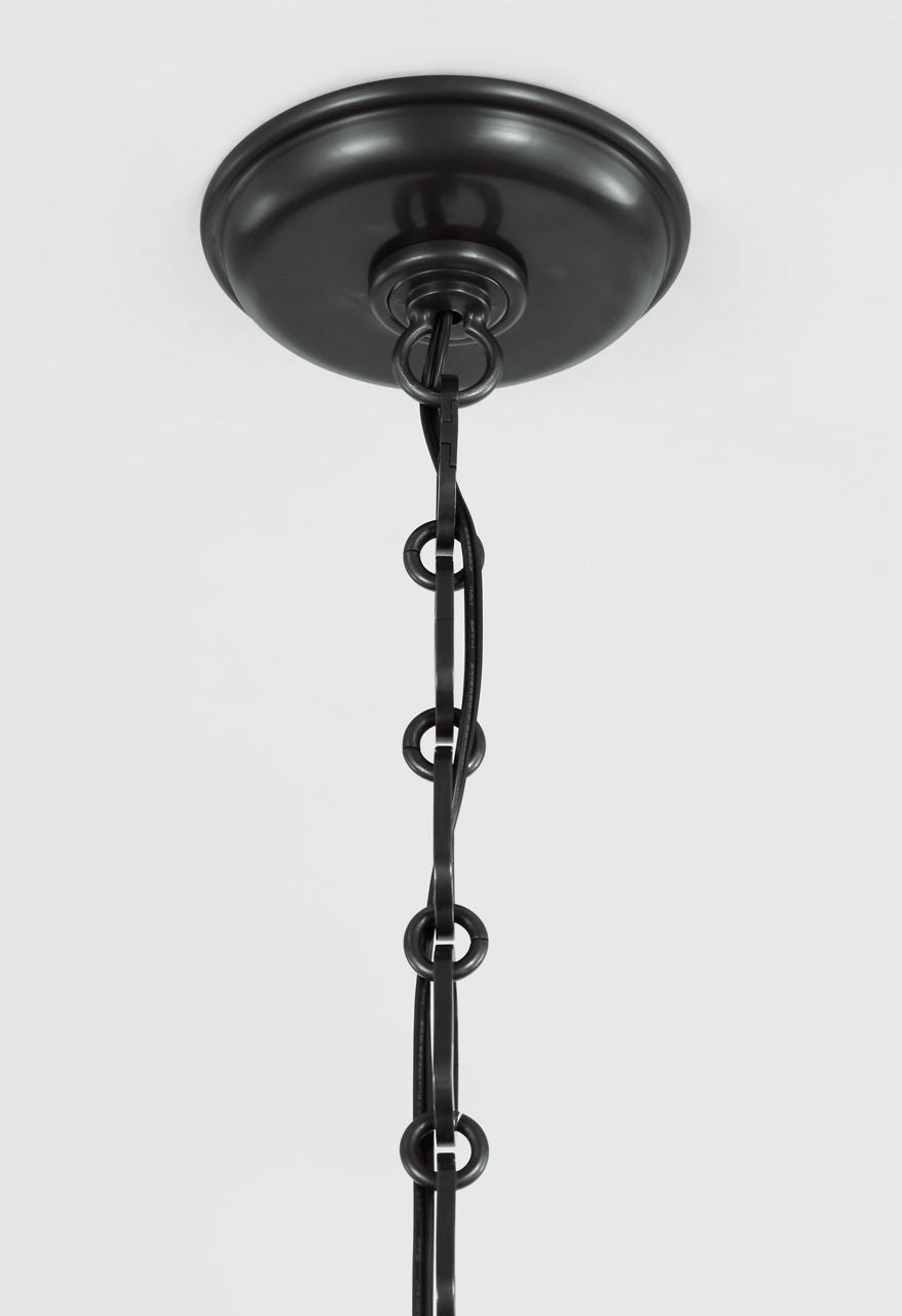 Emerson 42" Pendant | Bronze | Natural Rattan Shade