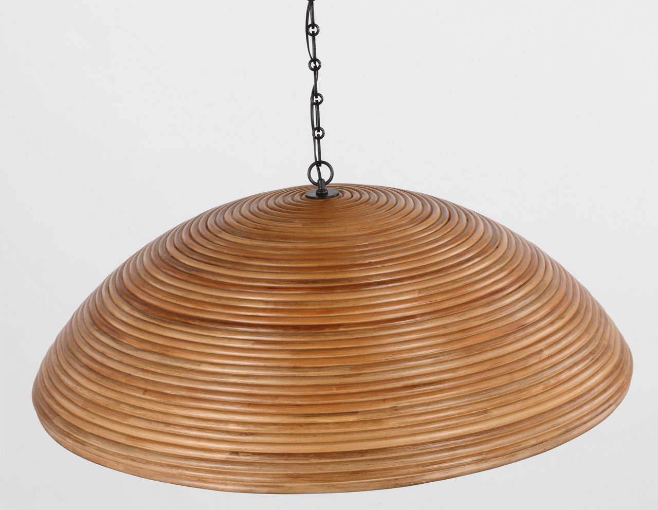 Emerson 42" Pendant | Bronze | Natural Rattan Shade