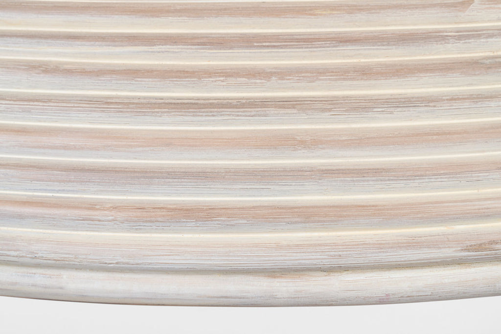 Emerson 42" Pendant | Hand-Rubbed Antique Brass | Ash Rattan Shade