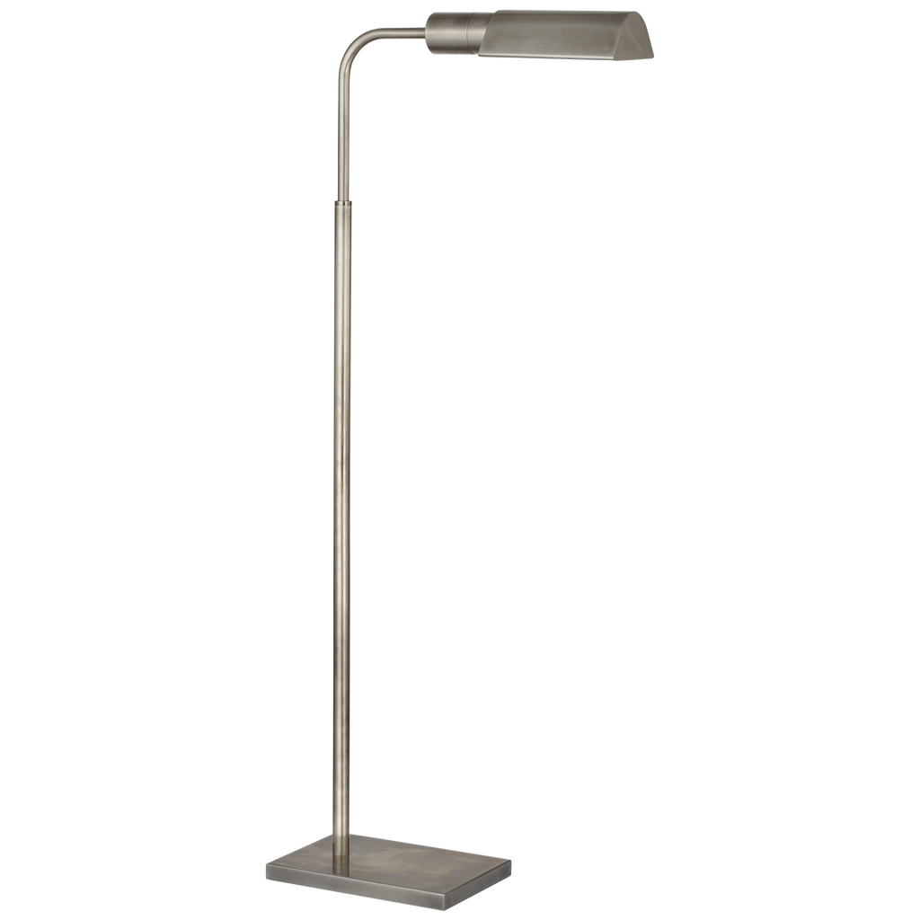 Studio Adjustable Cordless Pharmacy Floor Lamp | Antique Nickel