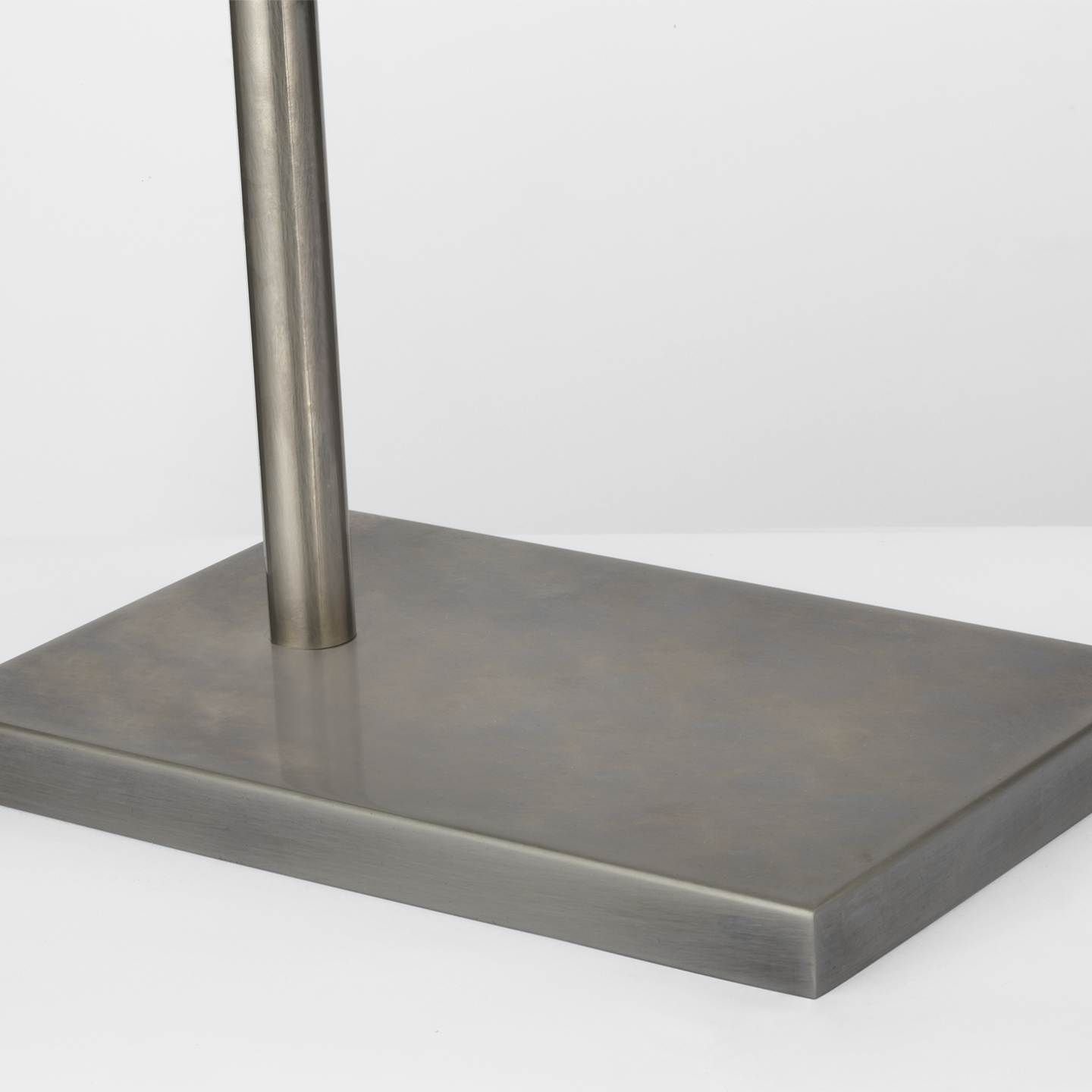Studio Adjustable Cordless Pharmacy Floor Lamp | Antique Nickel
