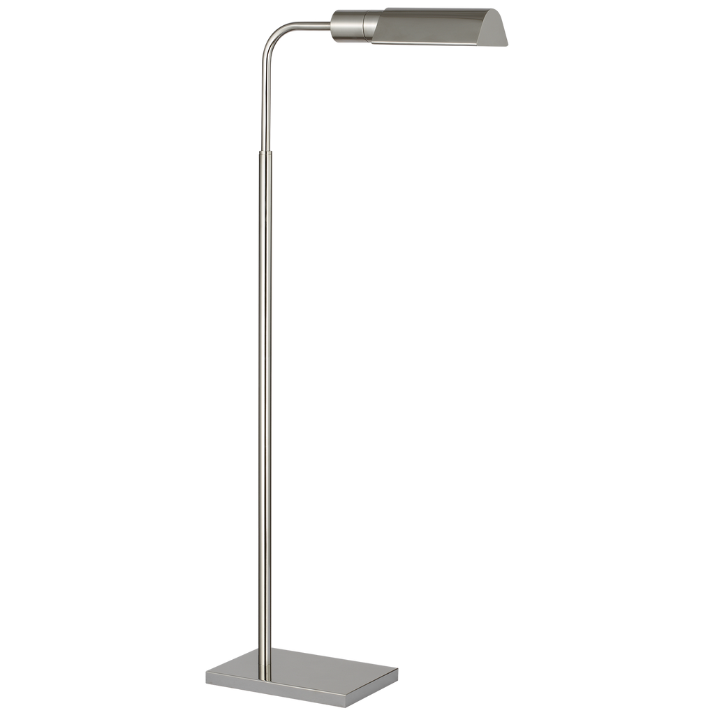 Studio Adjustable Cordless Pharmacy Floor Lamp | Polished Nickel