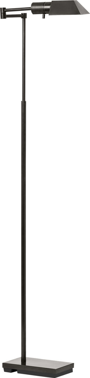 Studio Swing Arm Floor Lamp | Bronze