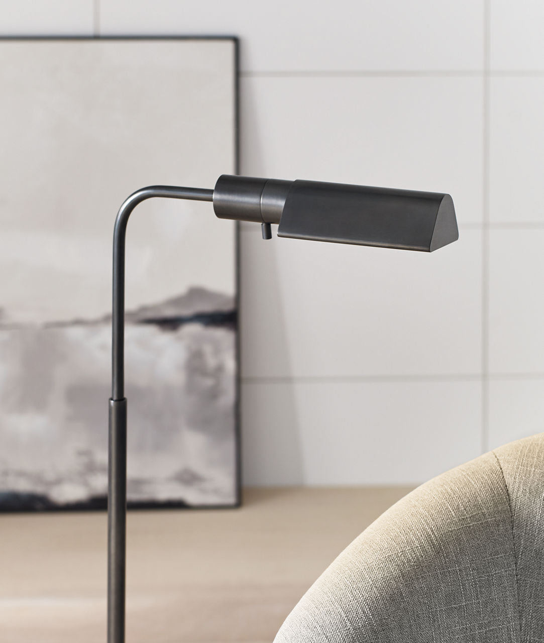 Studio Adjustable Floor Lamp | Bronze