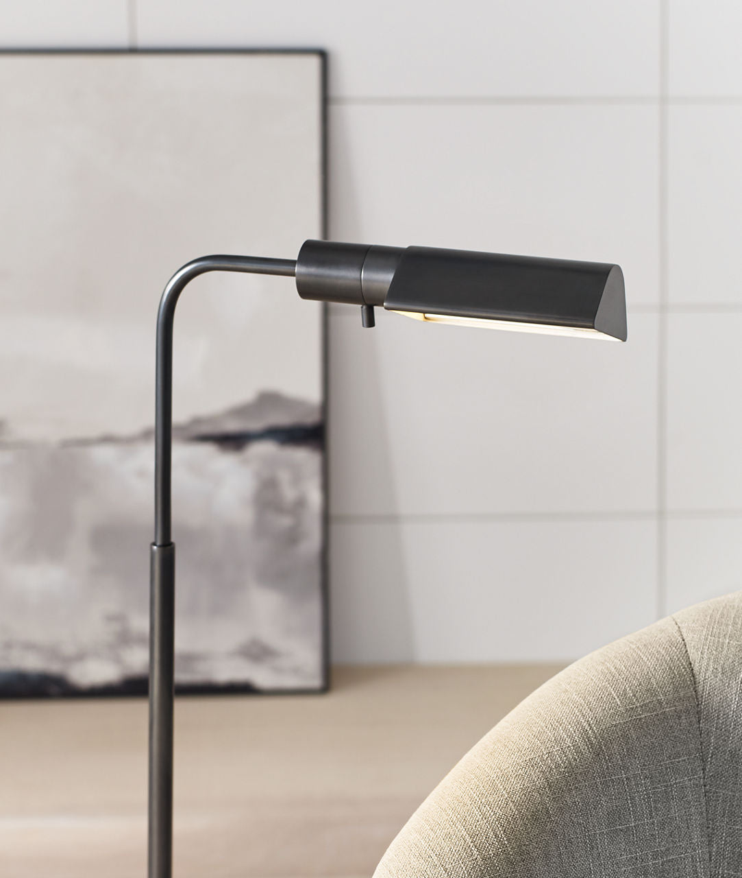 Studio Adjustable Floor Lamp | Bronze