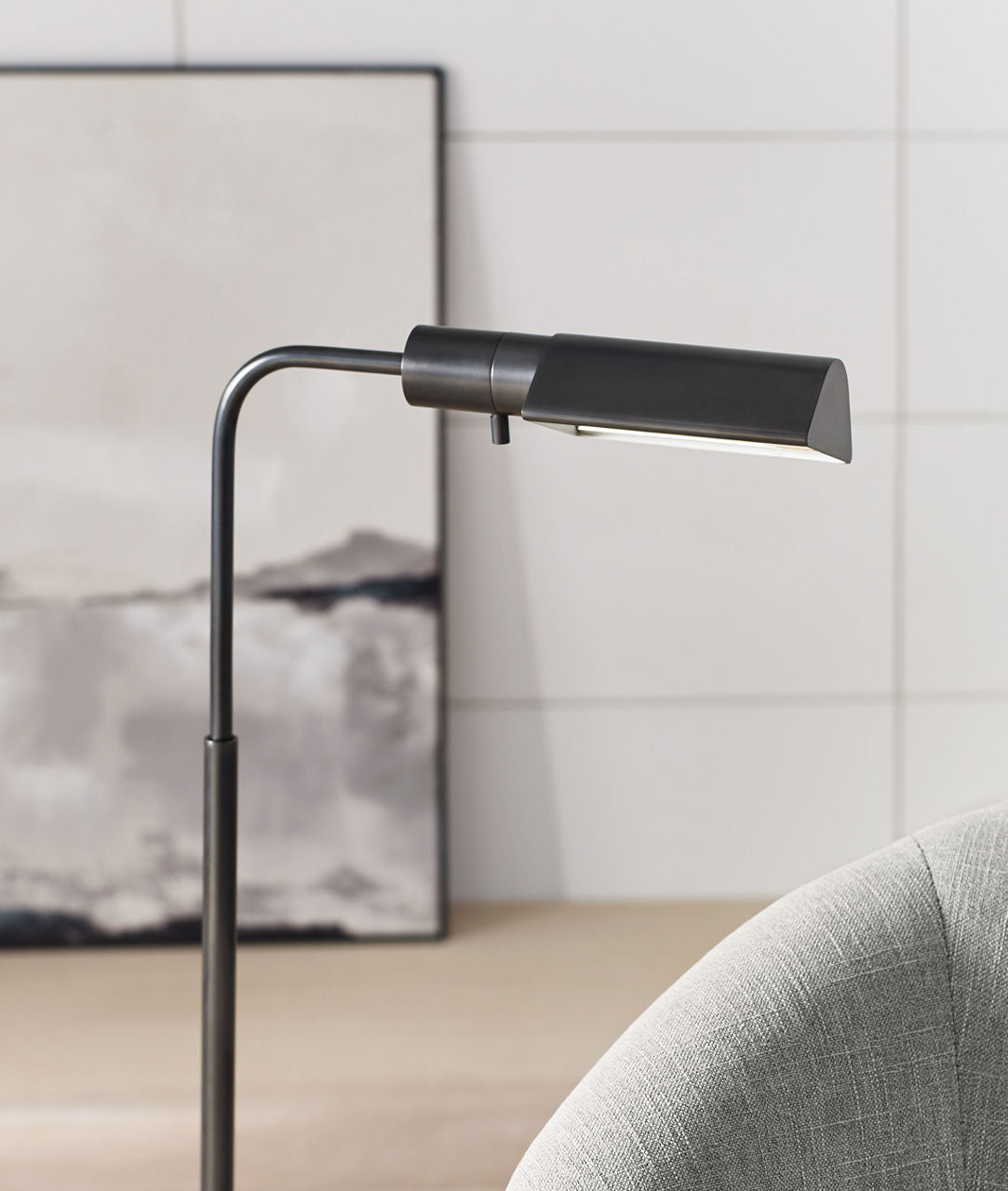 Studio Adjustable Floor Lamp | Bronze