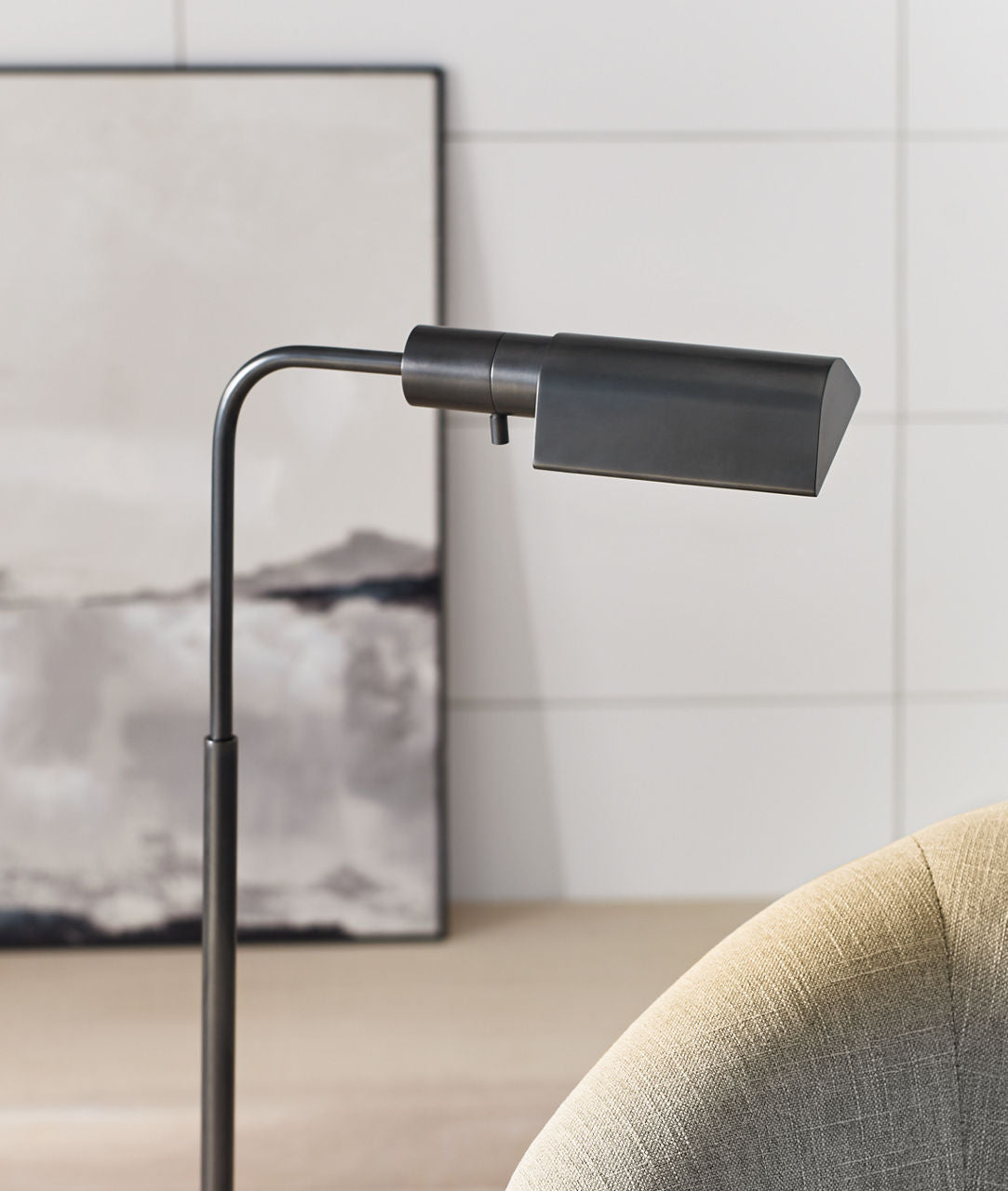 Studio Adjustable Floor Lamp | Bronze