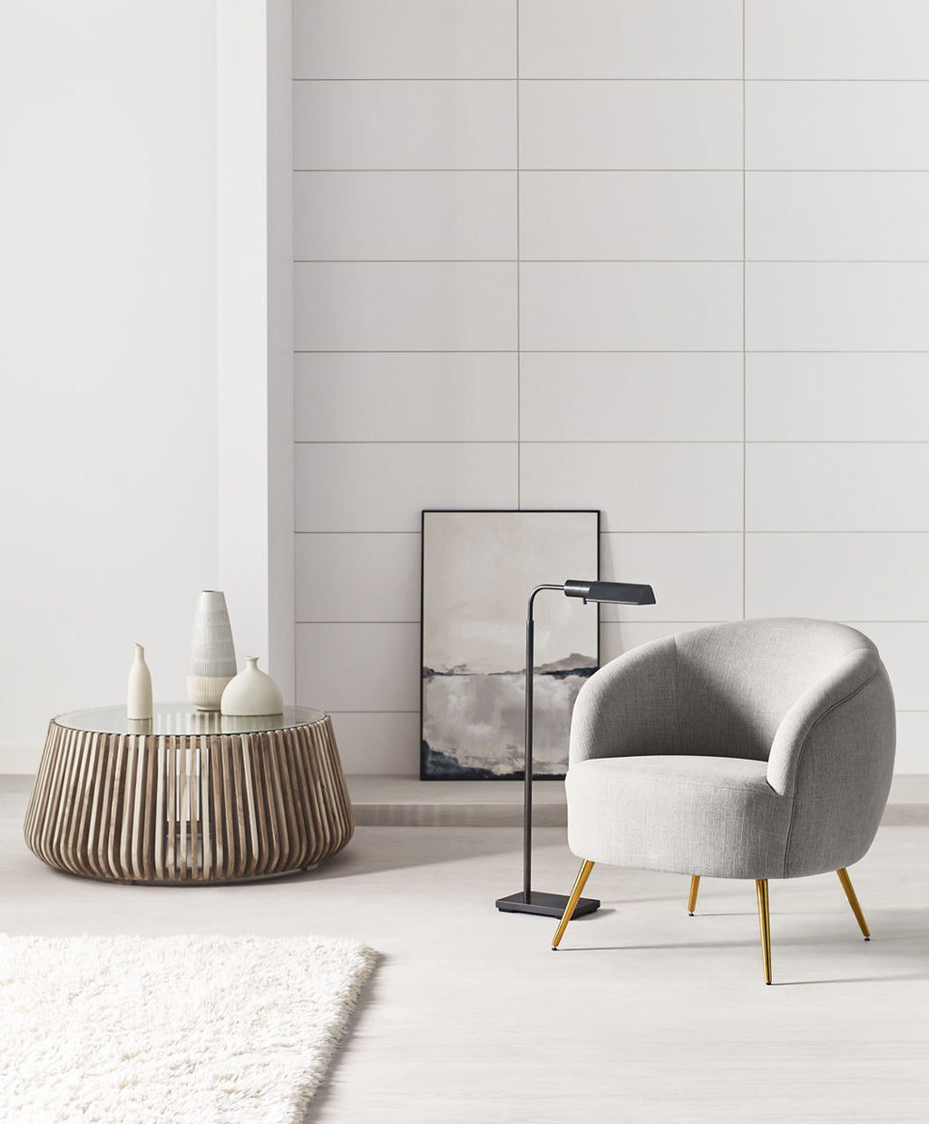 Studio Adjustable Floor Lamp | Bronze