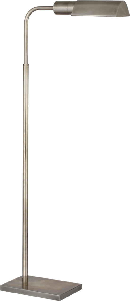 Studio Adjustable Cordless Pharmacy Floor Lamp | Antique Nickel