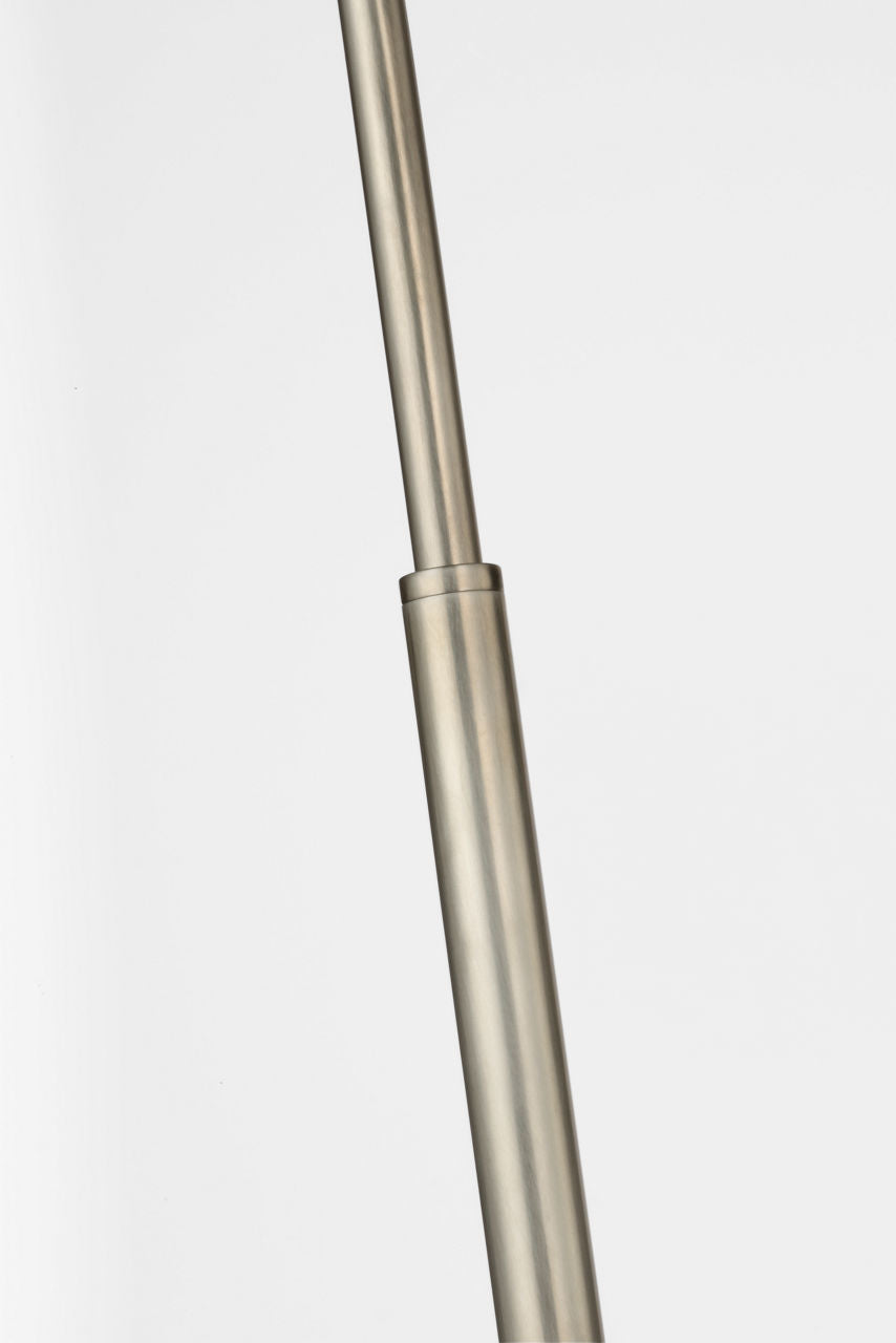 Studio Adjustable Cordless Pharmacy Floor Lamp | Antique Nickel