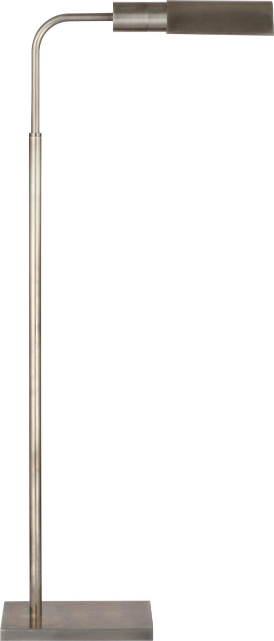 Studio Adjustable Cordless Pharmacy Floor Lamp | Antique Nickel