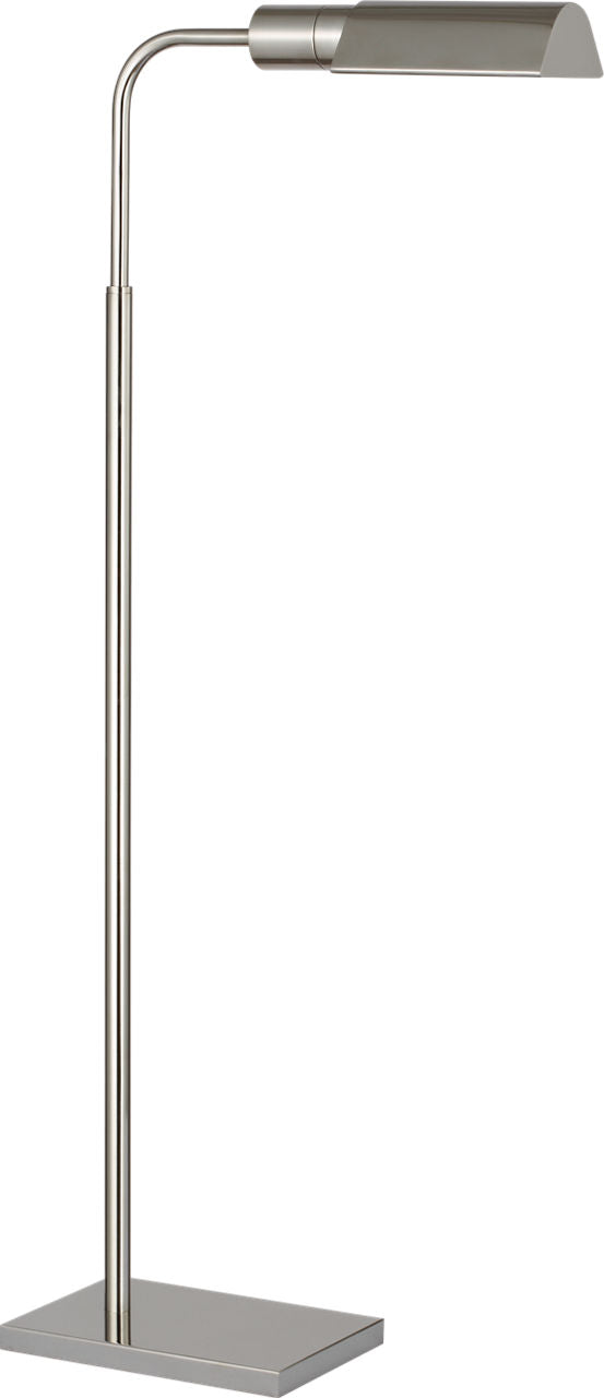 Studio Adjustable Cordless Pharmacy Floor Lamp | Polished Nickel
