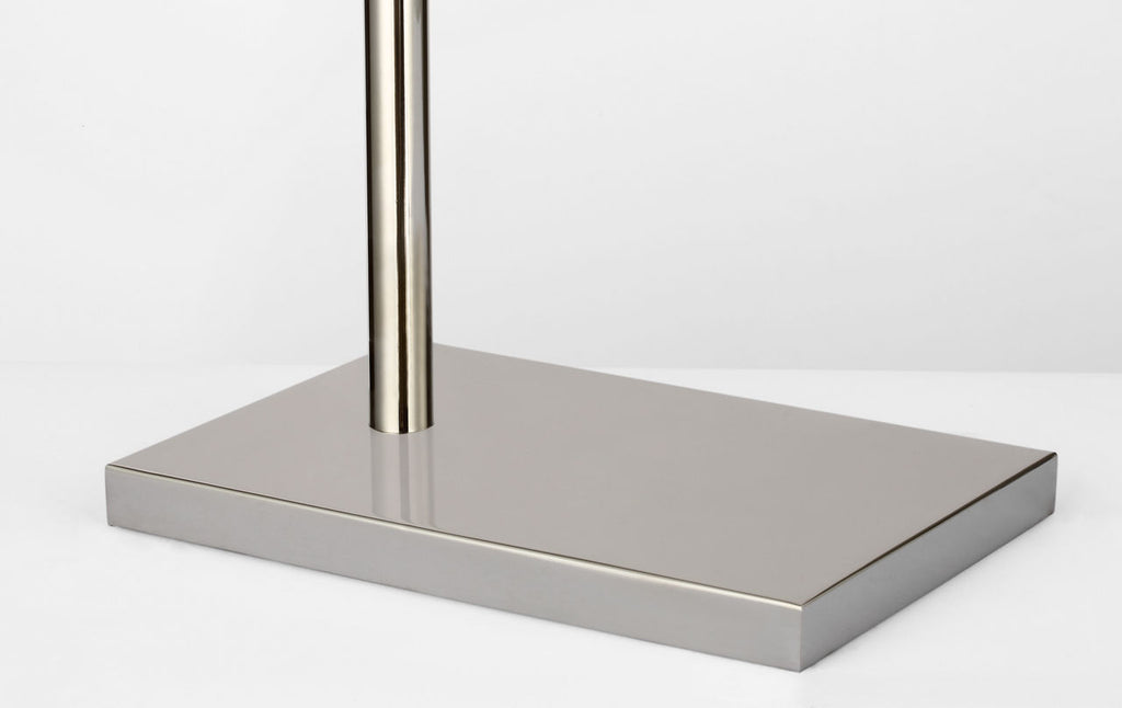 Studio Adjustable Cordless Pharmacy Floor Lamp | Polished Nickel