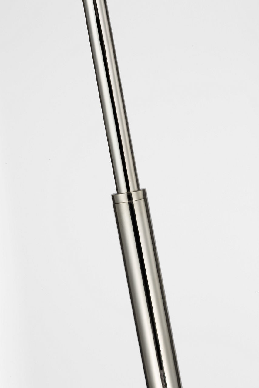 Studio Adjustable Cordless Pharmacy Floor Lamp | Polished Nickel