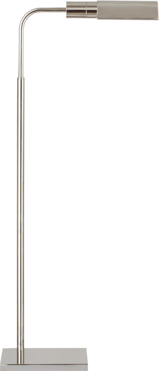 Studio Adjustable Cordless Pharmacy Floor Lamp | Polished Nickel