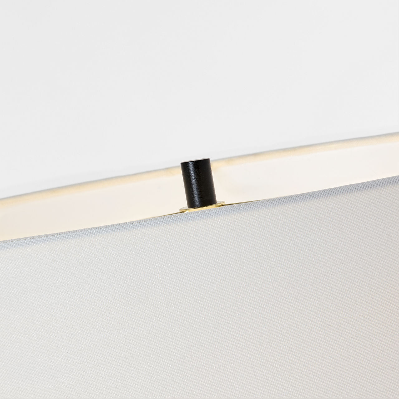 Dauphine Floor Lamp | Aged Iron | Linen Shade