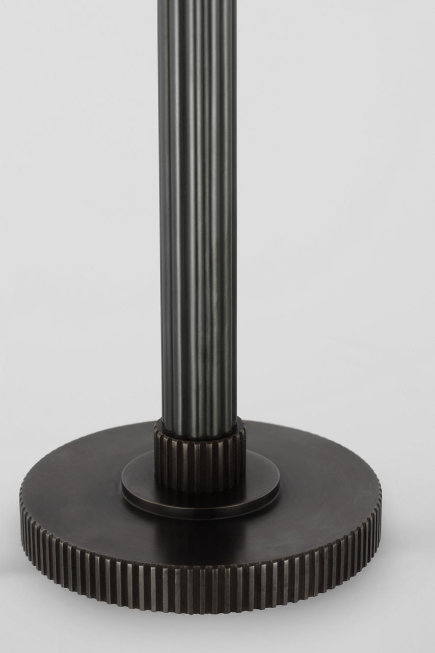 Aran 9" Rechargeable Accent Lamp | Bronze and Alabaster