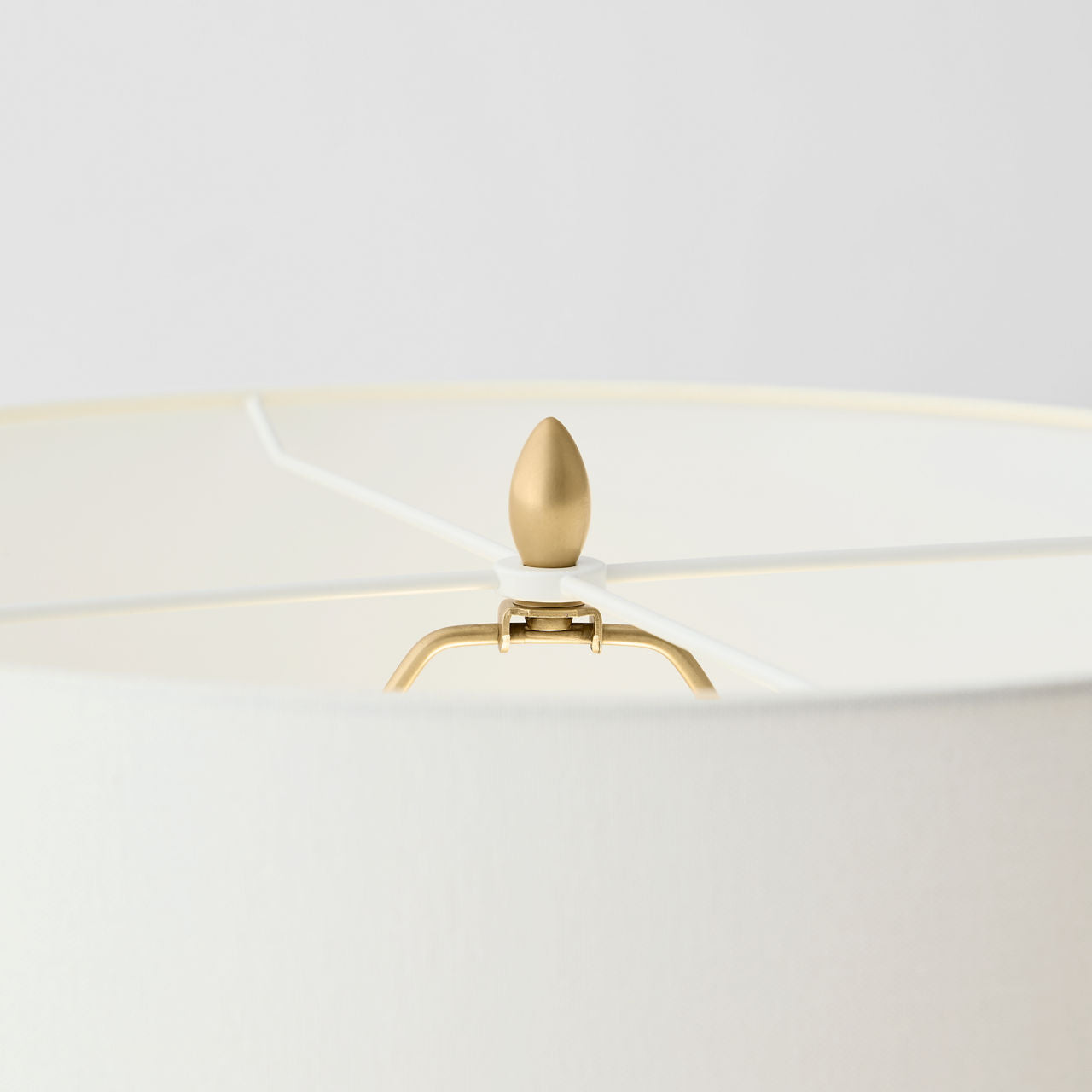 Olinda 24" Low Table Lamp | Crackled Sienna | Linen Shade