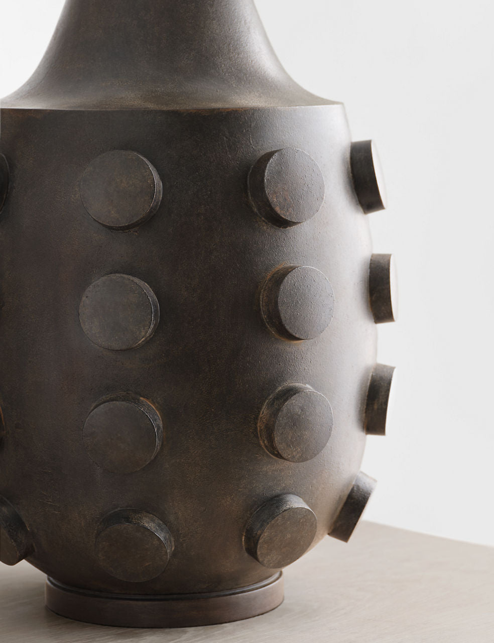 Orly Large Table Lamp | Garden Bronze | Linen Shade