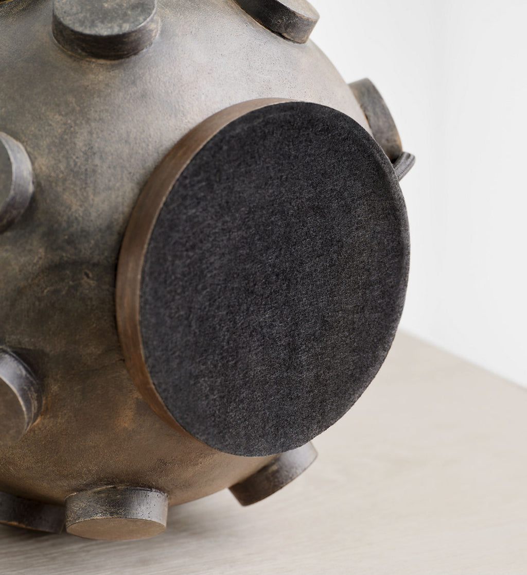 Orly Large Table Lamp | Garden Bronze | Linen Shade