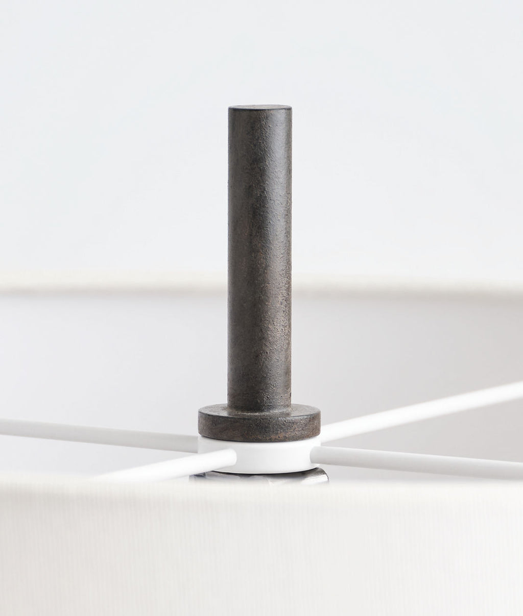 Orly Large Table Lamp | Garden Bronze | Linen Shade