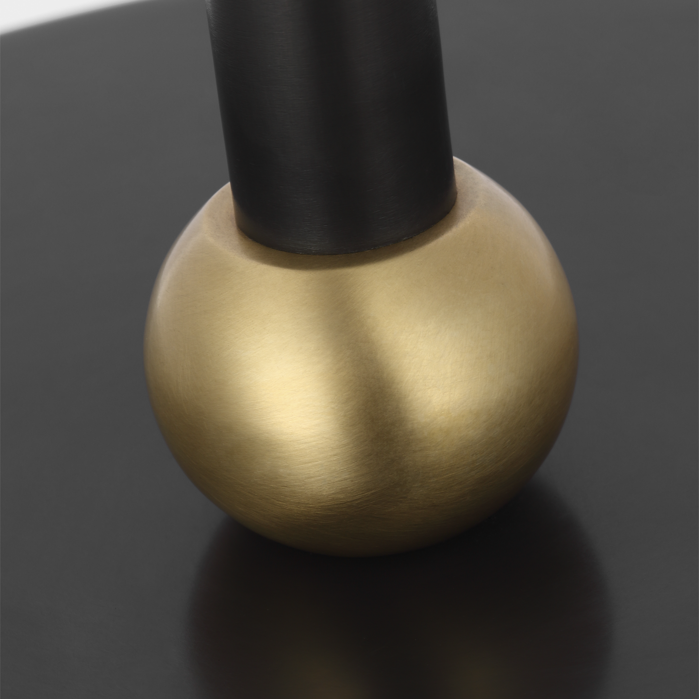 Bryant 52" Adjustable Cordless Floor Lamp | Bronze and Hand-Rubbed Antique Brass | Linen Shade