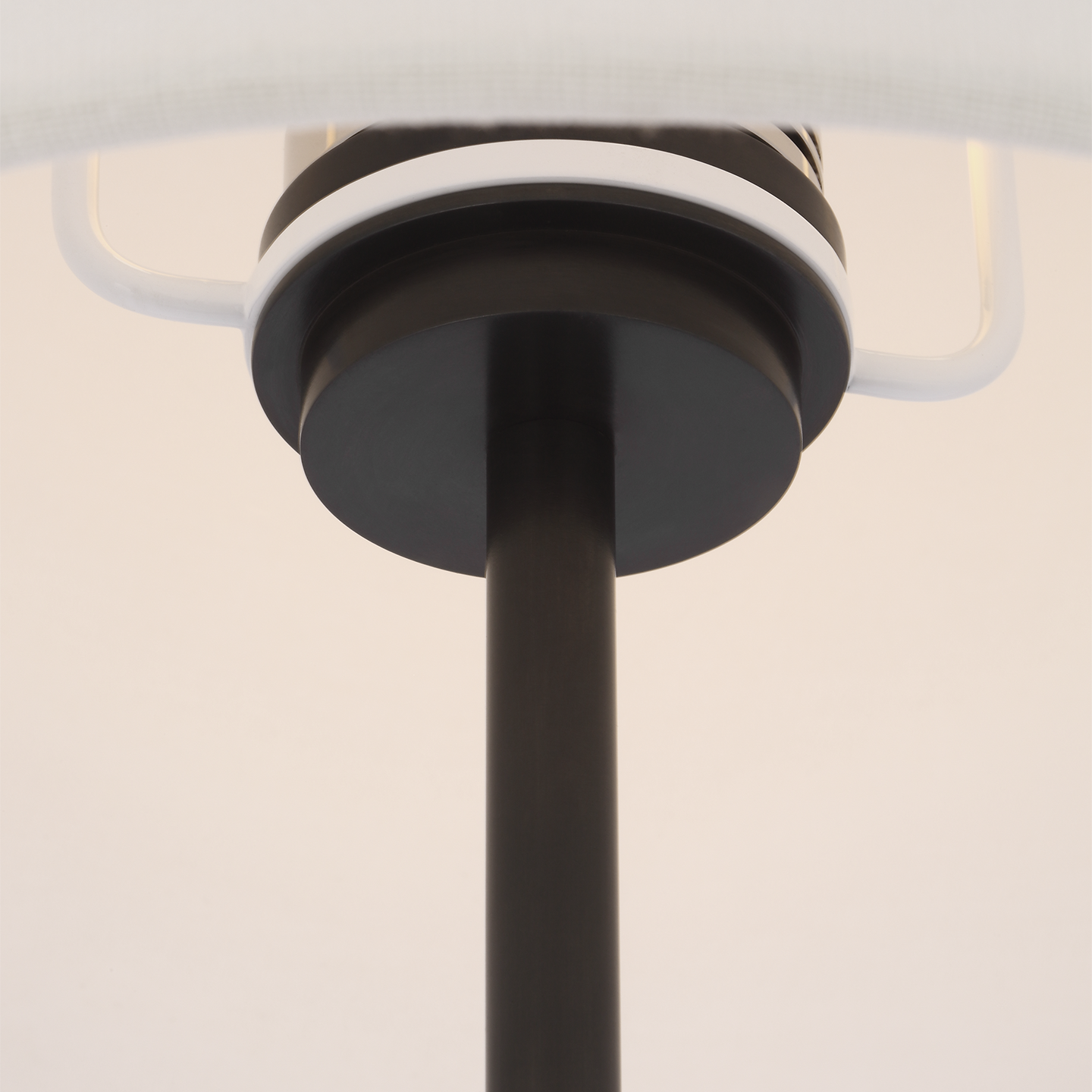 Bryant 52" Adjustable Cordless Floor Lamp | Bronze | Linen Shade
